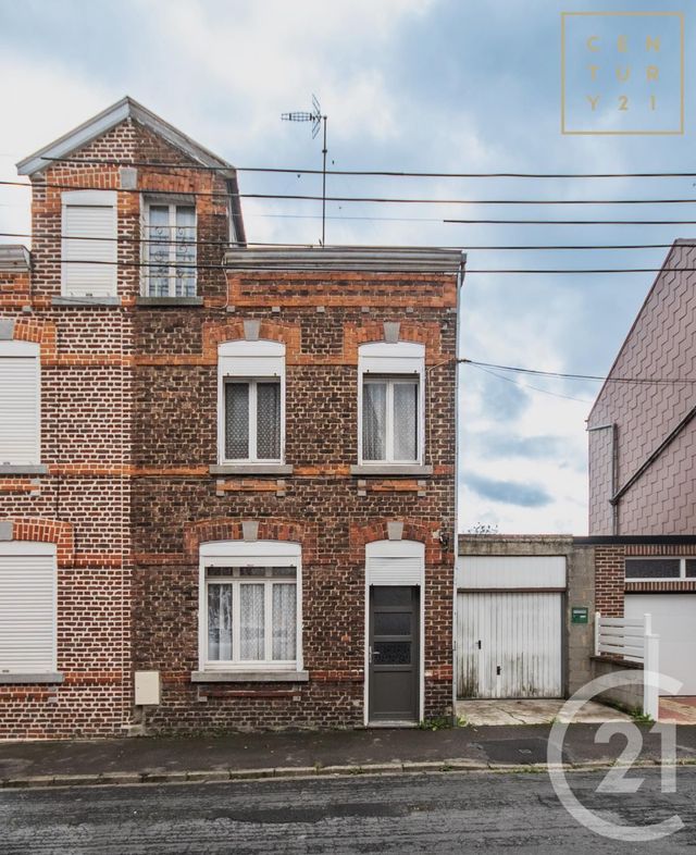 maison à vendre - 6 pièces - 94.64 m2 - MAUBEUGE - 59 - NORD-PAS-DE-CALAIS - Century 21 Art-Immo